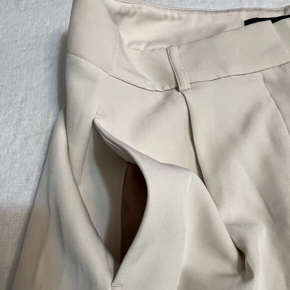 Express Women's 12R High Rise Ankle Dress Pants Beige Tan - Picture 4 of 12